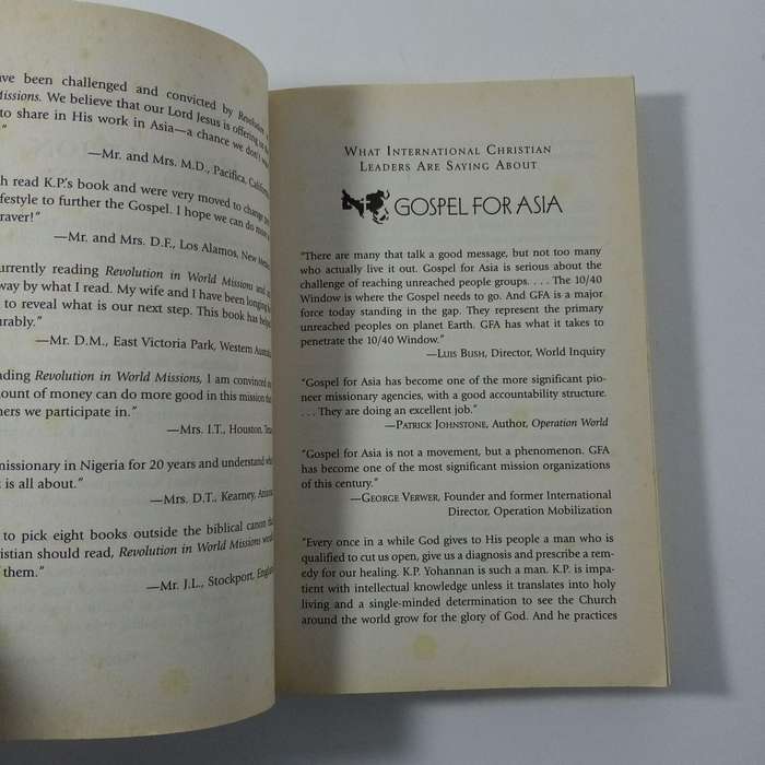 Revolution in World Missions by K.P. Yohannan | Global Missions, Indigenous Evangelism, Faith