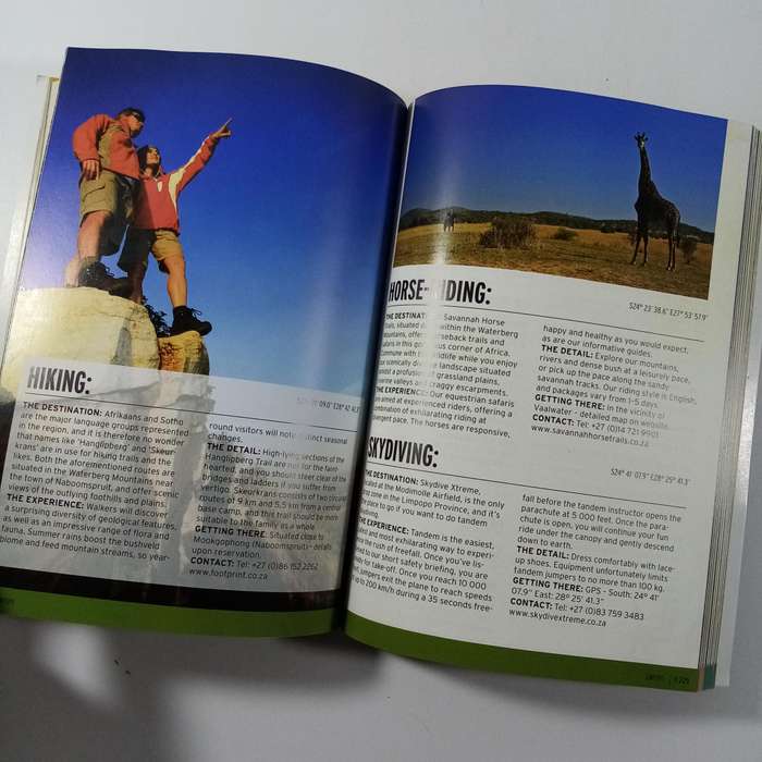 The Adventure Guide of South Africa by Jacques Marais | Outdoor Activities, Travel, Nature