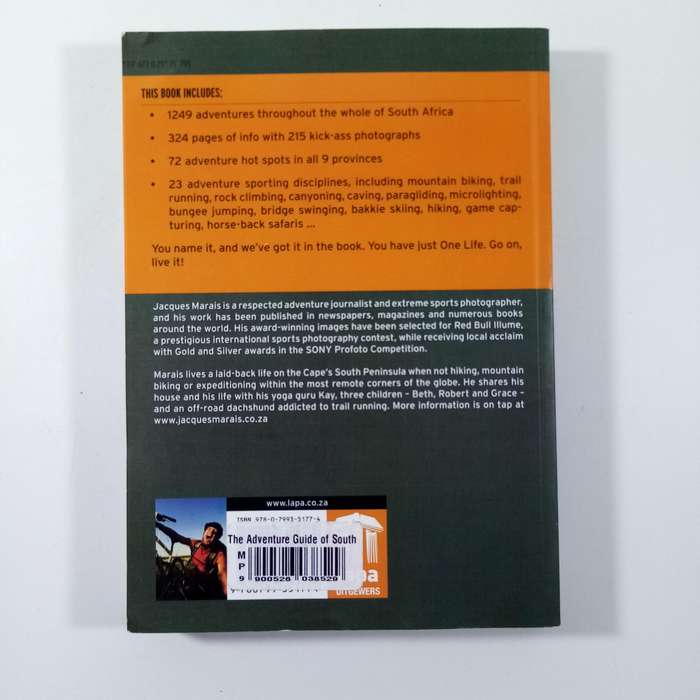 The Adventure Guide of South Africa by Jacques Marais | Outdoor Activities, Travel, Nature