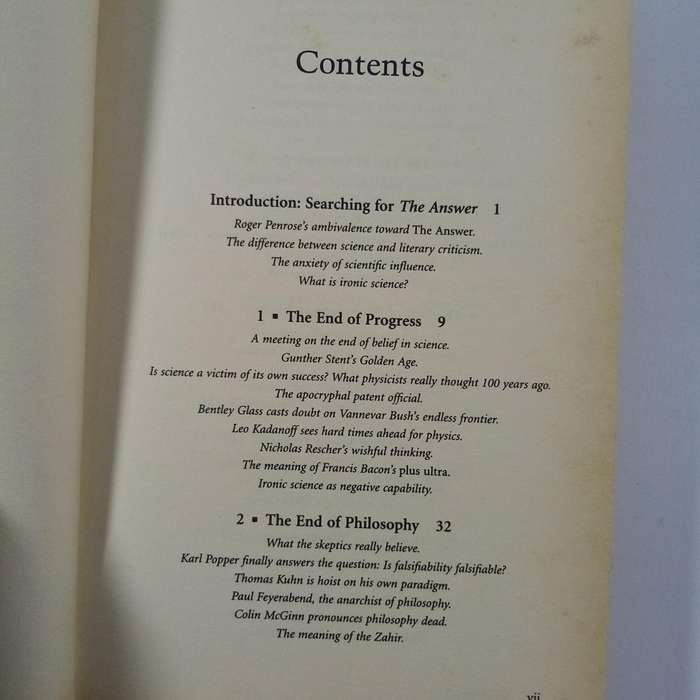 The End of Science by John Horgan | Science, Philosophy, Physics, Final Theory, Discovery
