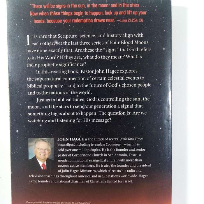 Four Blood Moons by John Hagee | Prophecy, End Times, Israel, Biblical Signs