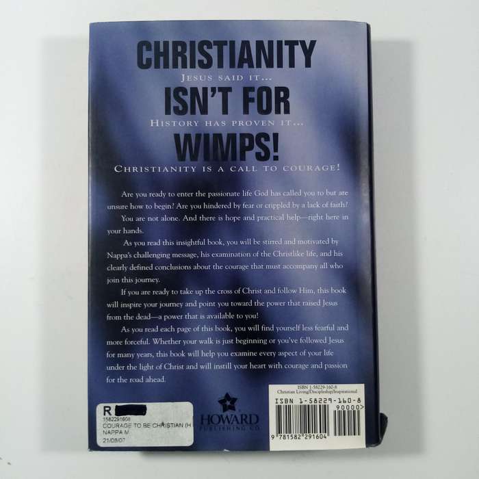 Courage to Be Christian by Mike Nappa | Spiritual Passion, Faith, Christian Living