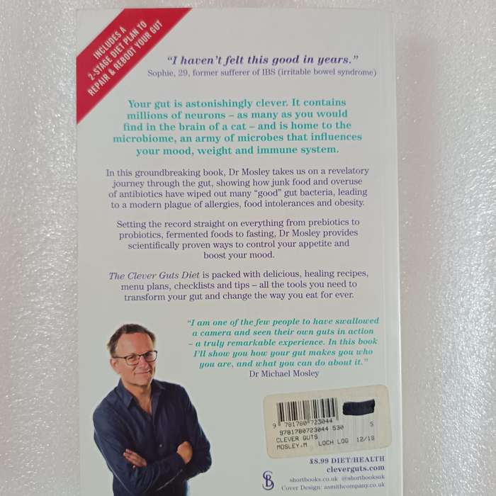 The Clever Guts Diet by Michael Mosley | Gut Health, Microbiome, Recipes