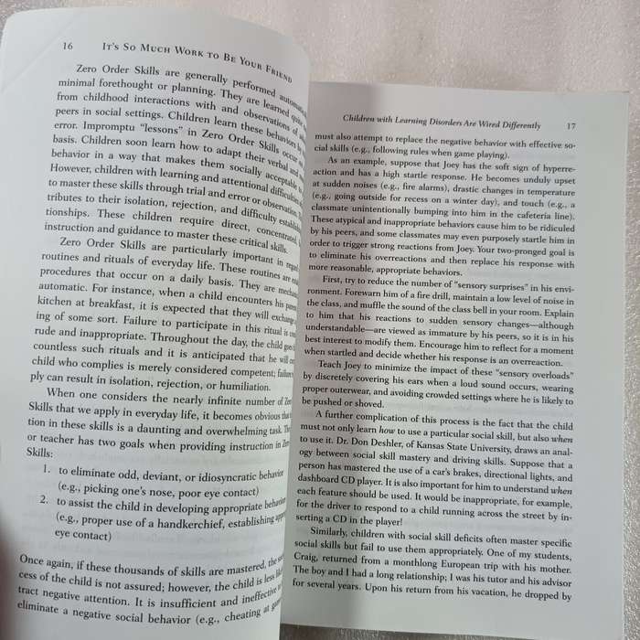 Its So Much Work to Be Your Friend by Richard Lavoie | LD Social Skills, Friendship Guide