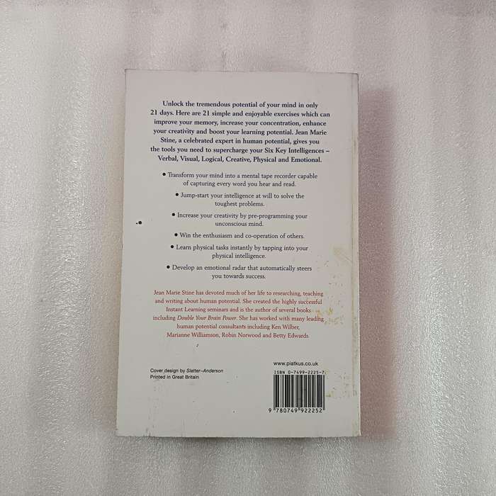 Super Brain Power by Jean Marie Stine | 21Day Program to Enhance Intelligences