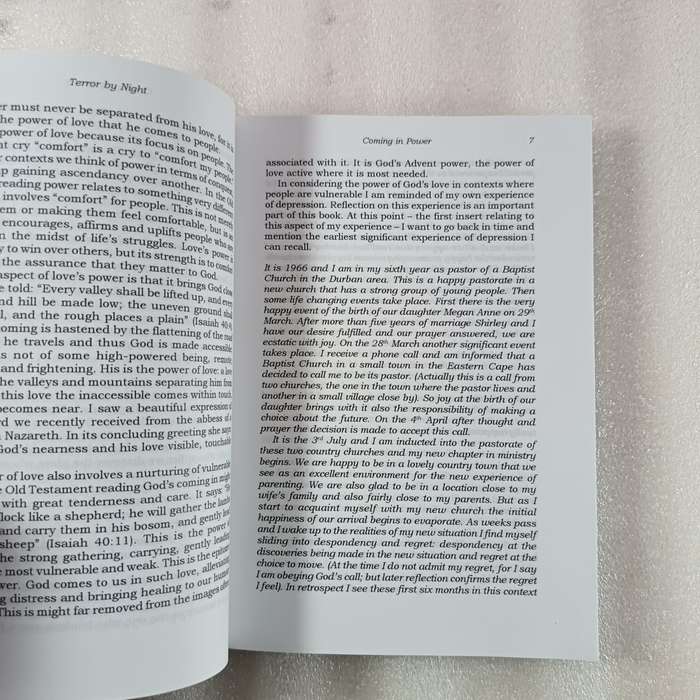 Terror by Night by David Walker | Depression, Hope, Christian Recovery