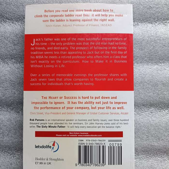 The Heart of Success by Rob Parsons | Business Wisdom, WorkLife Balance, Christian Living