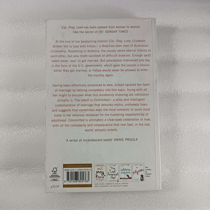 Committed: A Skeptic Makes Peace with Marriage by ElizabethGilbert | Love, Travel, Cultural Insight