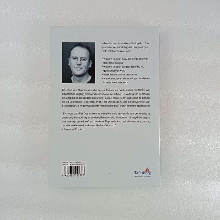 Ontsnap van Depressie deur Piet Oosthuizen | Afrikaanse selfhelp, geestesgesondheid