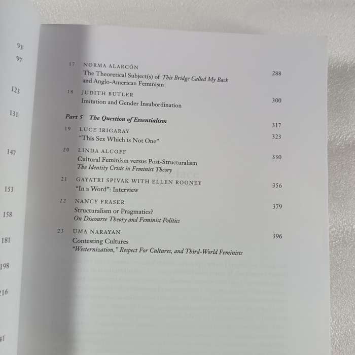 The Second Wave  A Reader in Feminist Theory | Foundational Texts from 1960s1990s