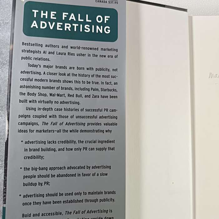 The Fall of Advertising and the Rise of PR  Al & Laura Ries | Branding, Media & Strategy