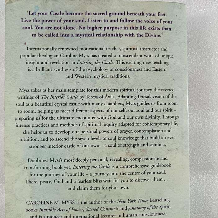 Entering the Castle - Caroline Myss | Inner Path, Spiritual Journey, Mysticism, Soul Work