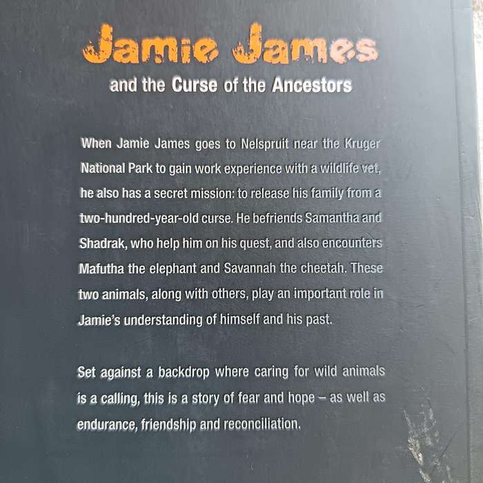 Jamie James and the Curse of the Ancestors by Roy Aronson | Teen Adventure, African Mysticism
