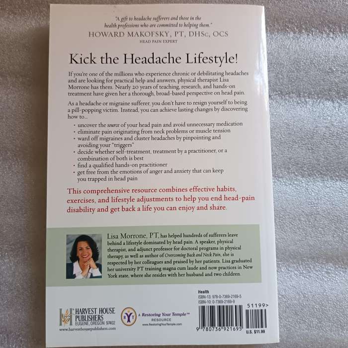 Overcoming Headaches & Migraines  Lisa Morrone  Chronic Pain Cure Guide