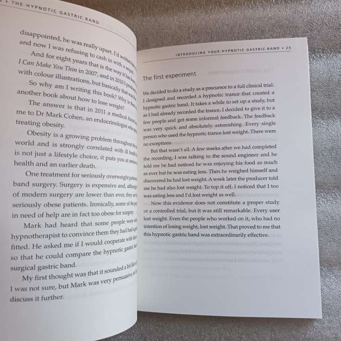 Hypnotic Gastric Band: The New SurgeryFree WeightLoss System by PaulMcKenna Ph.D.