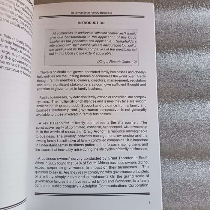 Family Business Governance by Tony Balshaw | Succession Planning, Board Structure, Family Systems