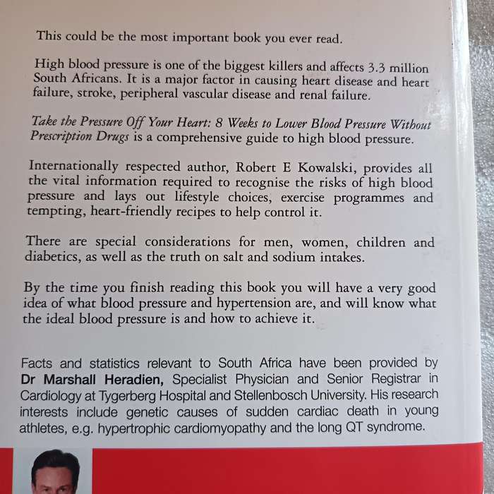 Take the Pressure Off Your Heart by Robert E. Kowalski | 8Week Plan to Lower Blood Pressure