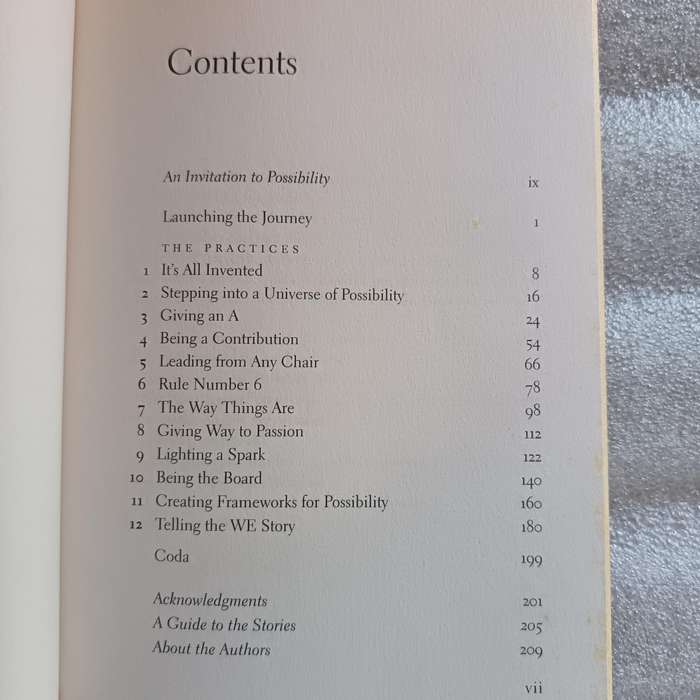 The Art of Possibility by Rosamund Stone Zander & Benjamin Zander | Transform Personal & Professiona