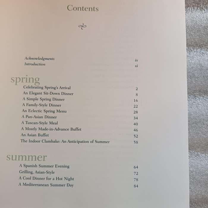 The Minimalist Entertains by Mark Bittman  Hardcover, Seasonal Party Menus