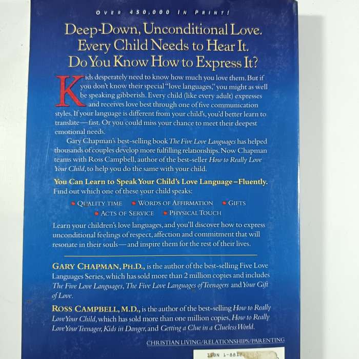 The Five Love Languages of Children by Gary Chapman & Ross Campbell | Parenting Guide: Emotional Con