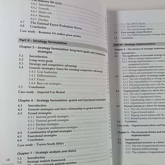Strategic Management: Southern African Concepts and Cases by T. Ehlers & K. Lazenby | Business Strat