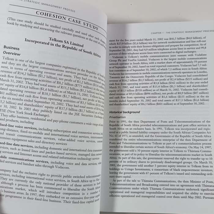Strategic Management: Southern African Concepts and Cases by T. Ehlers & K. Lazenby | Business Strat
