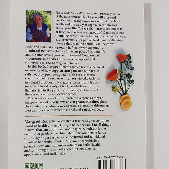 Tissue Salts for Healthy Living by Margaret Roberts | AZ Guide to Biochemic Cell Salts