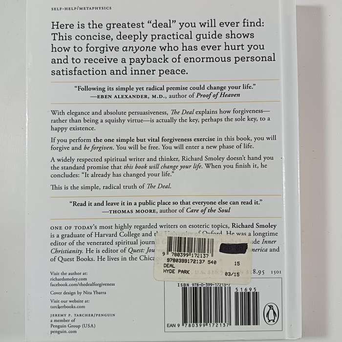 The Deal by Richard Smoley | A Guide to Radical & Complete Forgiveness