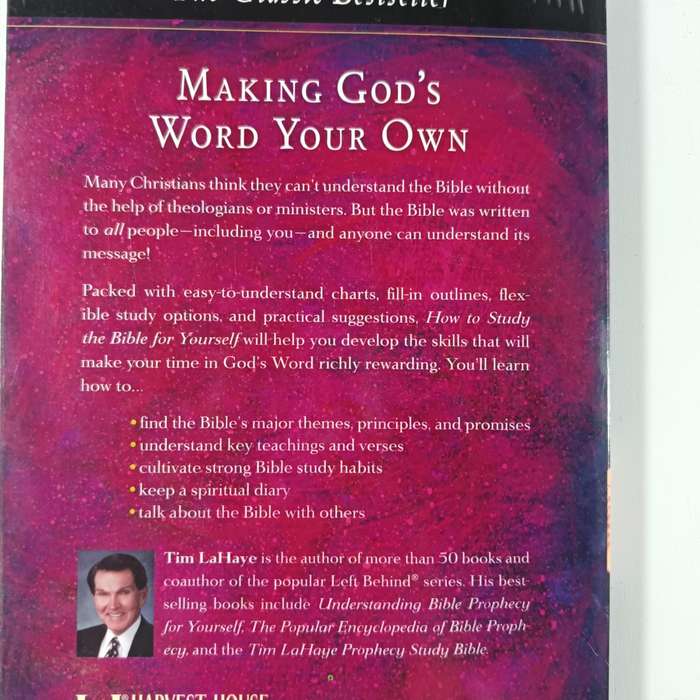 How to Study the Bible for Yourself by Tim LaHaye | Practical Guide to Personal Bible Study