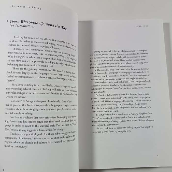 The Search to Belong by Joseph R. Myers | Rethinking Intimacy, Community & Small Groups