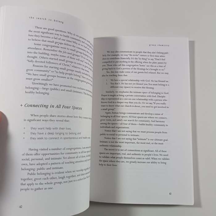 The Search to Belong by Joseph R. Myers | Rethinking Intimacy, Community & Small Groups