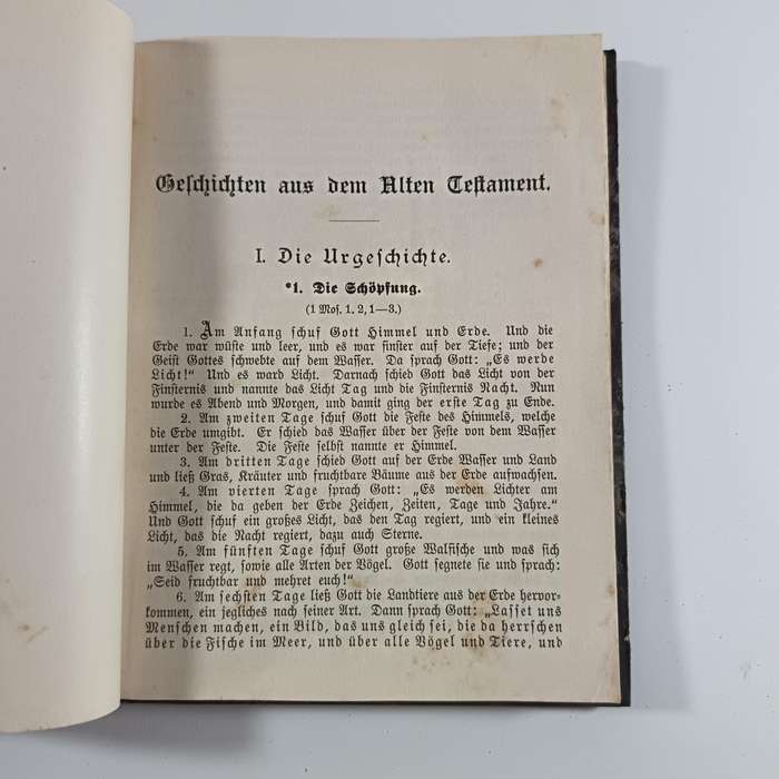 Antique 1936 German Book| Biblische Geschichten| Illustrated Bible Stories| Christian Religious Book