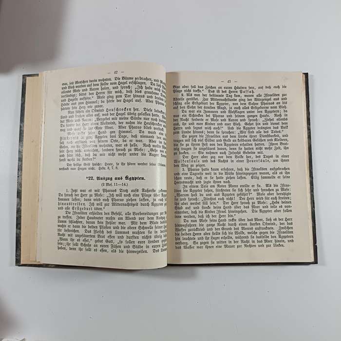 Antique 1936 German Book| Biblische Geschichten| Illustrated Bible Stories| Christian Religious Book