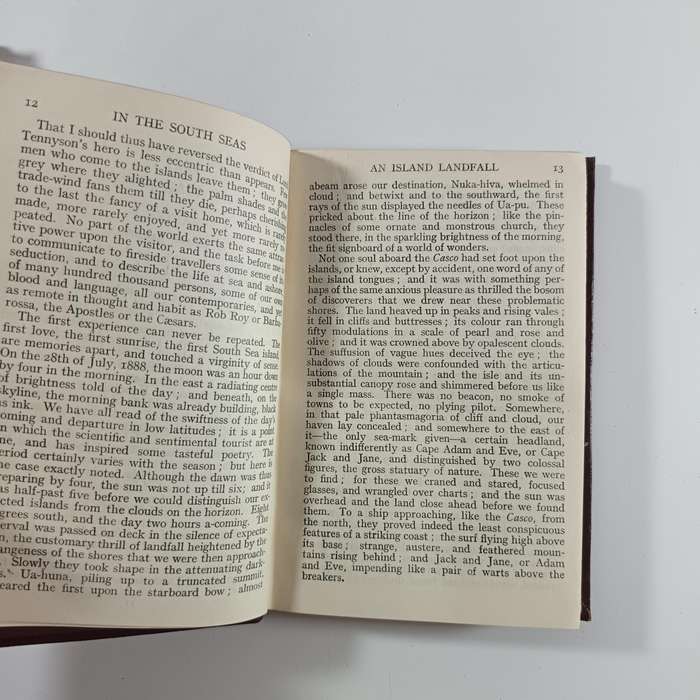 In The South Seas by Robert Louis Stevenson | Illustrated by Nick | Collins Clear-Type Press Vintage