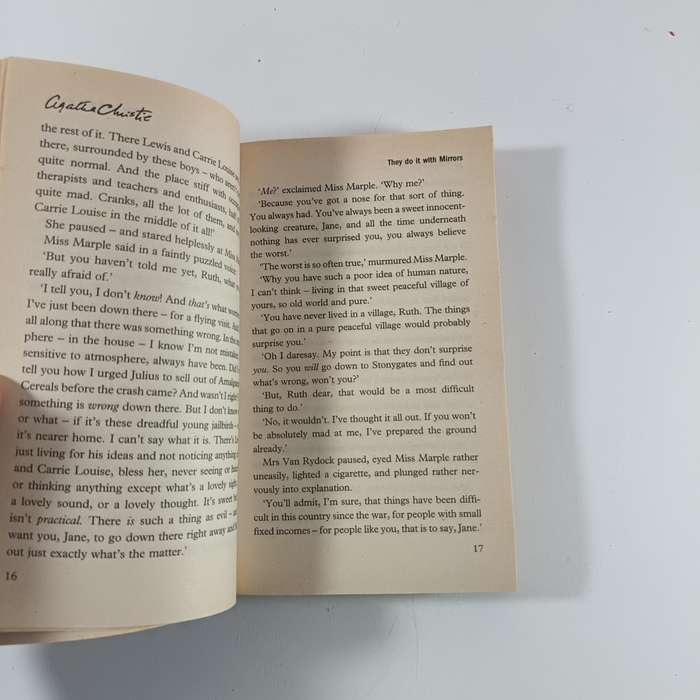 They Do It with Mirrors by Agatha Christie | Miss Marple Mystery, Classic Crime Novel