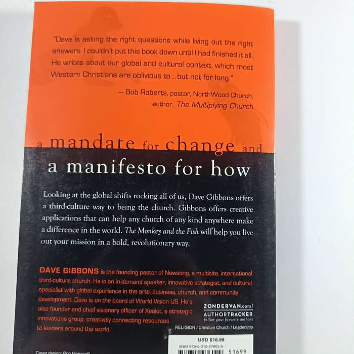 The Monkey and the Fish by Dave Gibbons | Third-Culture Church, Leadership, Missional Living