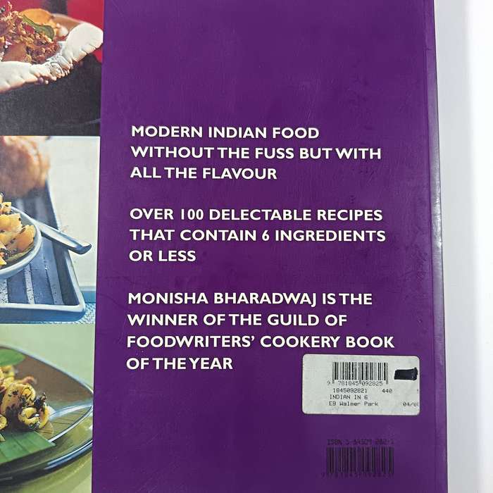 Indian in 6  Monisha Bharadwaj | Authentic Indian Recipes in 6 Ingredients or Less