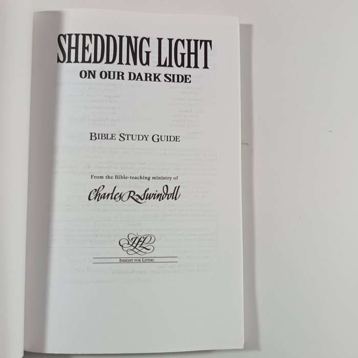 Shedding Light on Our Dark Side  Charles R. Swindoll | Bible Study on Sin & Restoration