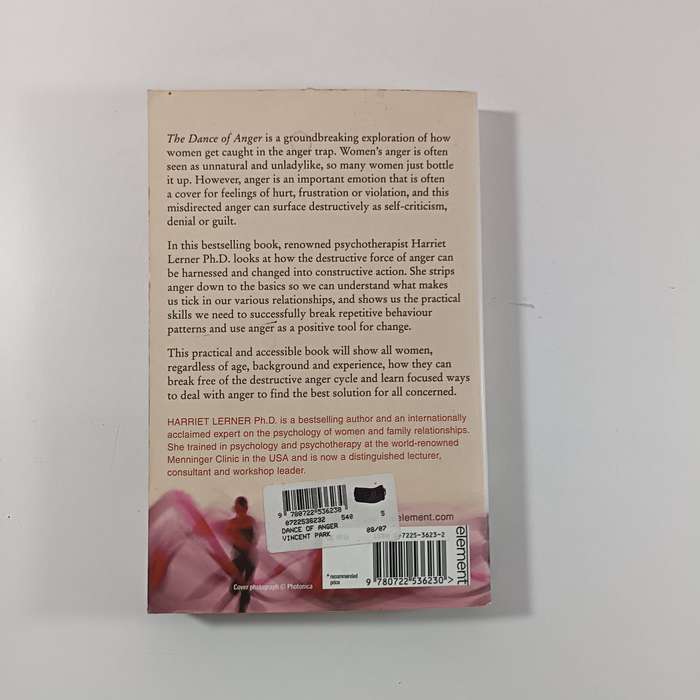 The Dance of Anger  Harriet Lerner | A Woman's Guide to Transforming Relationships