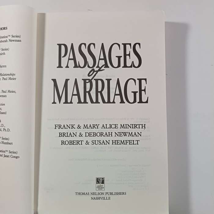 Passages of Marriage | Christian Insights & Guidance for a Strong Marriage