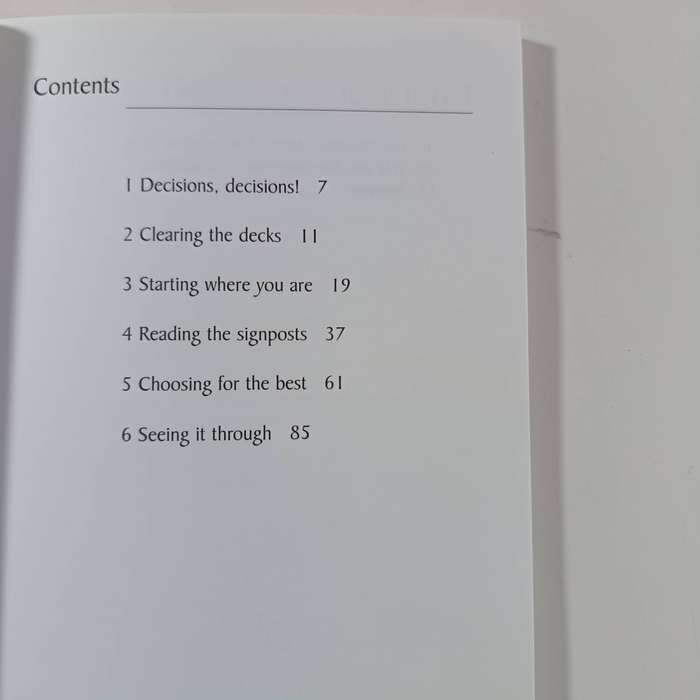 On Making Choices  Margaret Silf | Spiritual Wisdom for Everyday Decisions