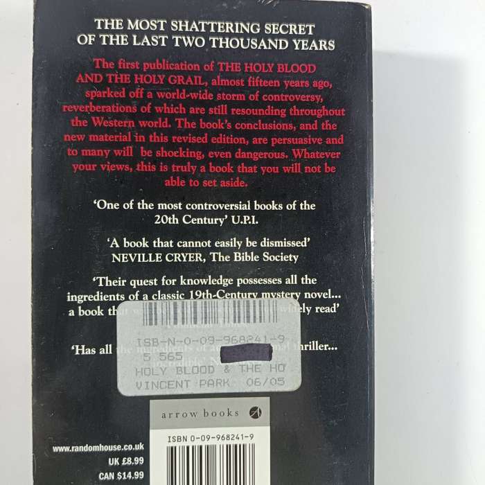 The Holy Blood and the Holy Grail by Michael Baigent, Richard Leigh, & Henry Lincoln | Conspiracy