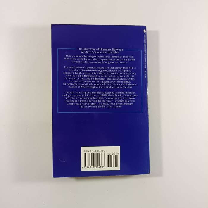 Genesis and the Big Bang by Gerald L. Schroeder | Science & Faith, Cosmology, Biblical Interpretatio