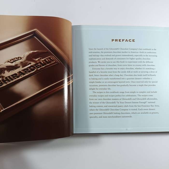 The Ghirardelli Chocolate Cookbook by Ghirardelli Chocolate Company | Desserts, History, Chocolate