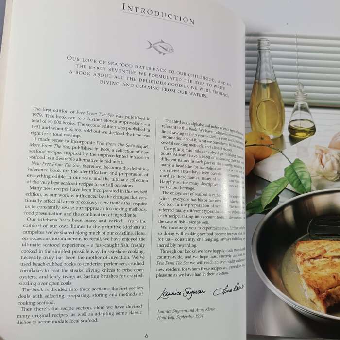Free from the Sea: The South African Seafood Cookbook  Lannice Snyman & Anne Klarie | South African