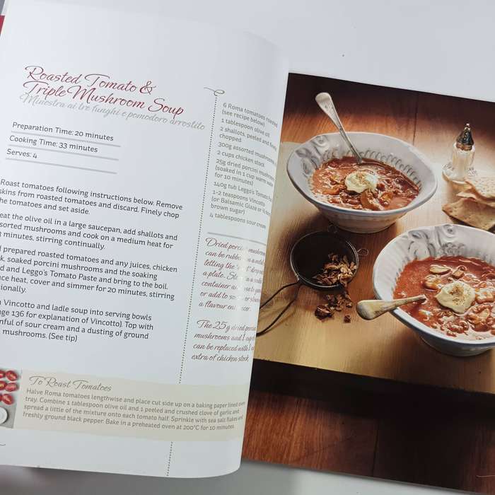 Love Italian: 60 Contemporary Italian Recipes with Leggo's Tomato Paste | Italian Cooking, Sauces, P