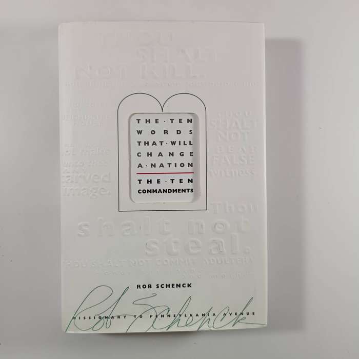 The Ten Words That Will Change a Nation  Robert L. Schenck | The Ten Commandments
