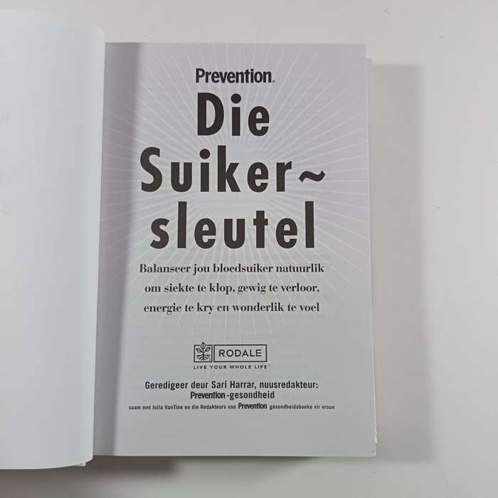 Die Suiker-sleutel by Sari Harrar | Balansering van Bloedsuiker Natuurlik