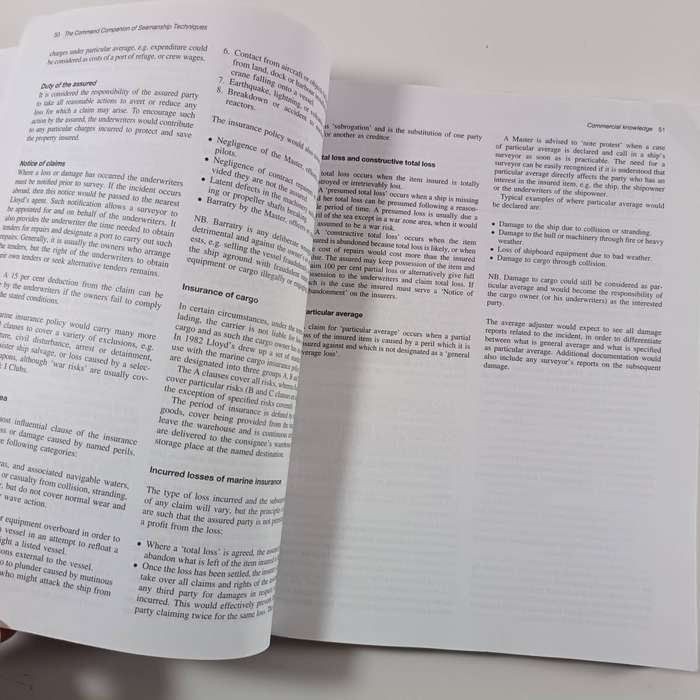 Command Companion of Seamanship Techniques by D. J. House | Maritime Skills Guide