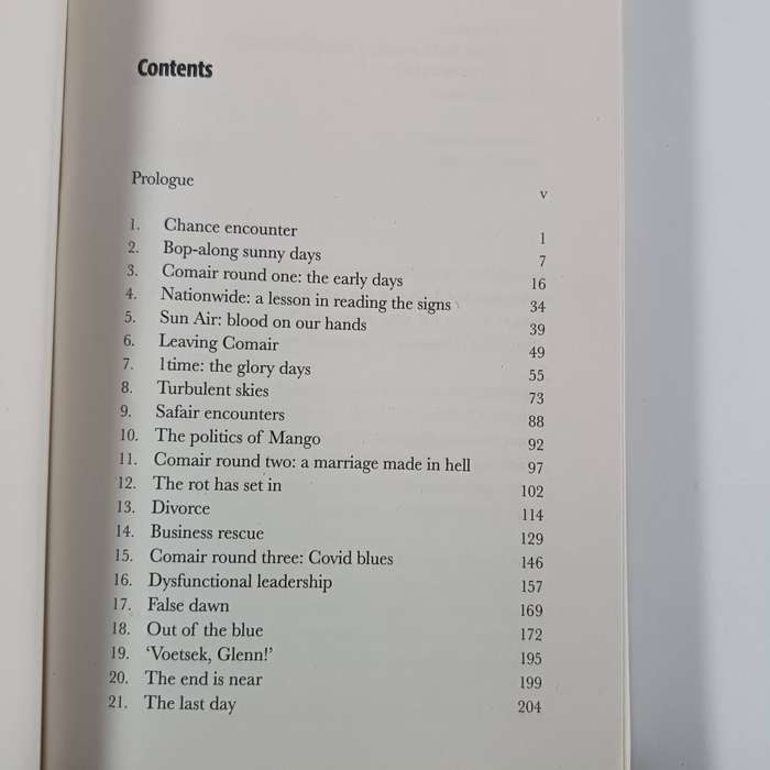Crash and Burn: A CEO's Crazy Adventures in the SA Airline Industry by Glenn Orsmond